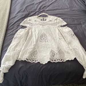 Jonathan Simkhai Lace Blouse